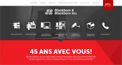 Desktop Screenshot of blackburninc.com